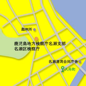 名瀬支部地図