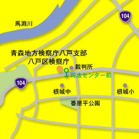 八戸市周辺地図