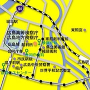 広島地方検察庁・広島区検察庁地図