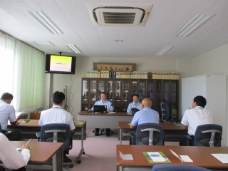 鳥取刑務所での講義