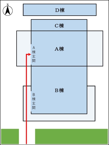 名古屋法務合同庁舎案内図