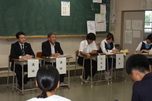 検察事務官による講義