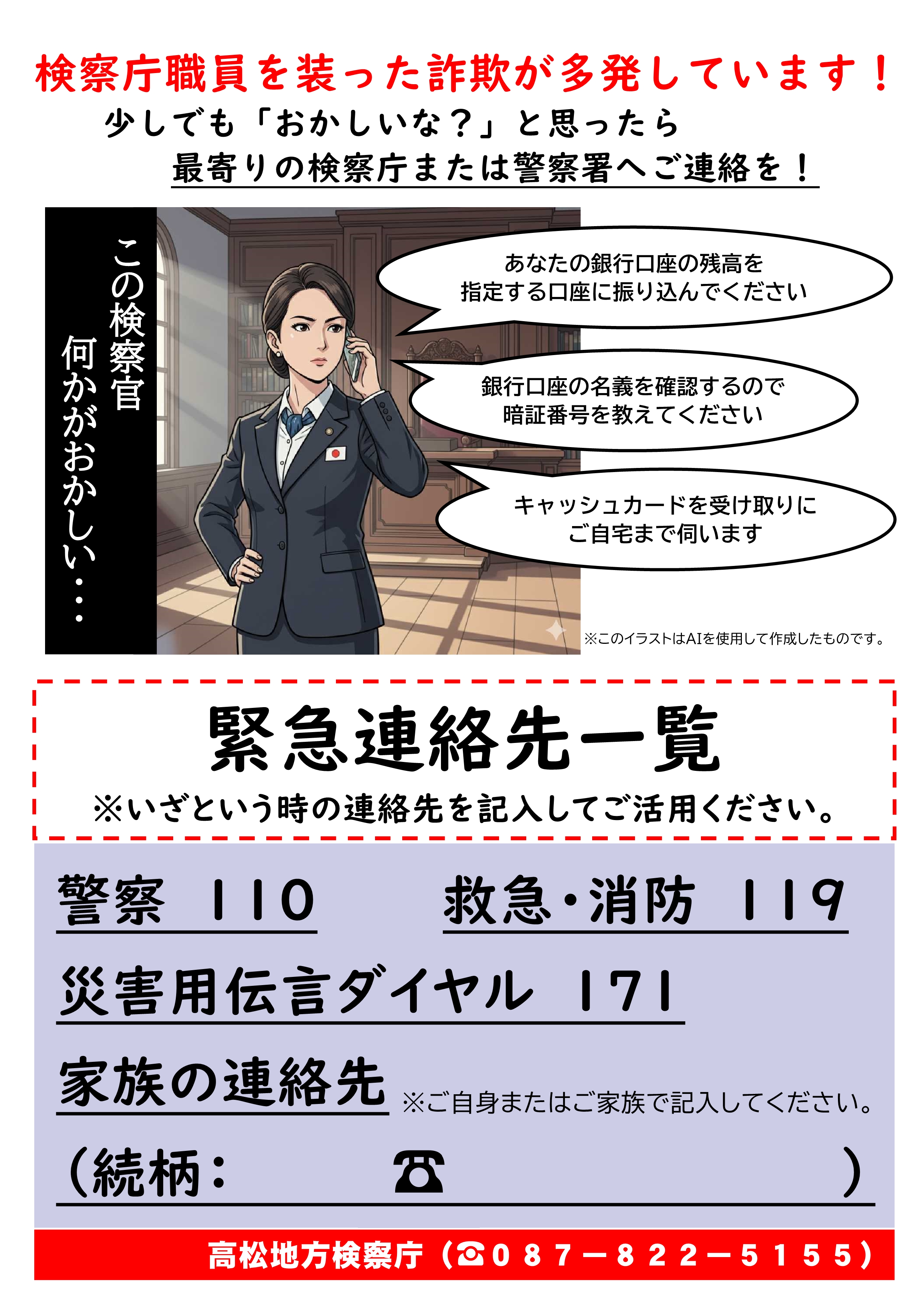 STOP! 特殊詐欺 | 啓発ページ